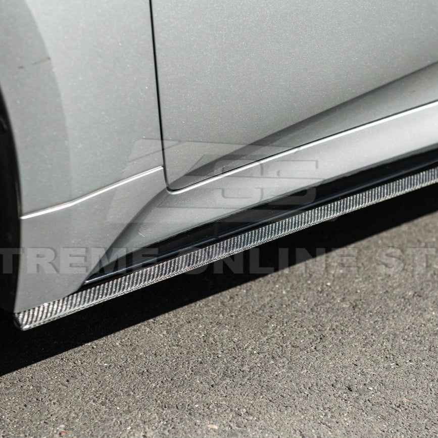 2021+ Lexus IS - Carbon Fiber Novel Style Front Lip Splitter & Side Skirts