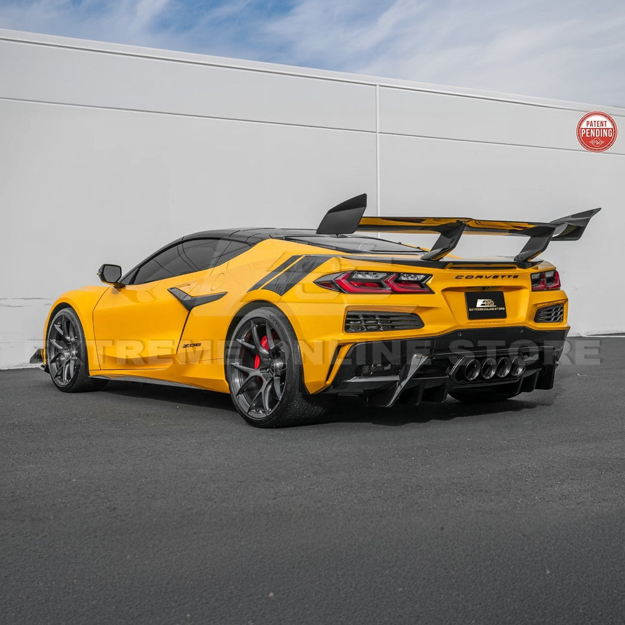 2020+ Corvette C8 ZR1 Rear High Wing For C8 Z06/E-Ray/Z51