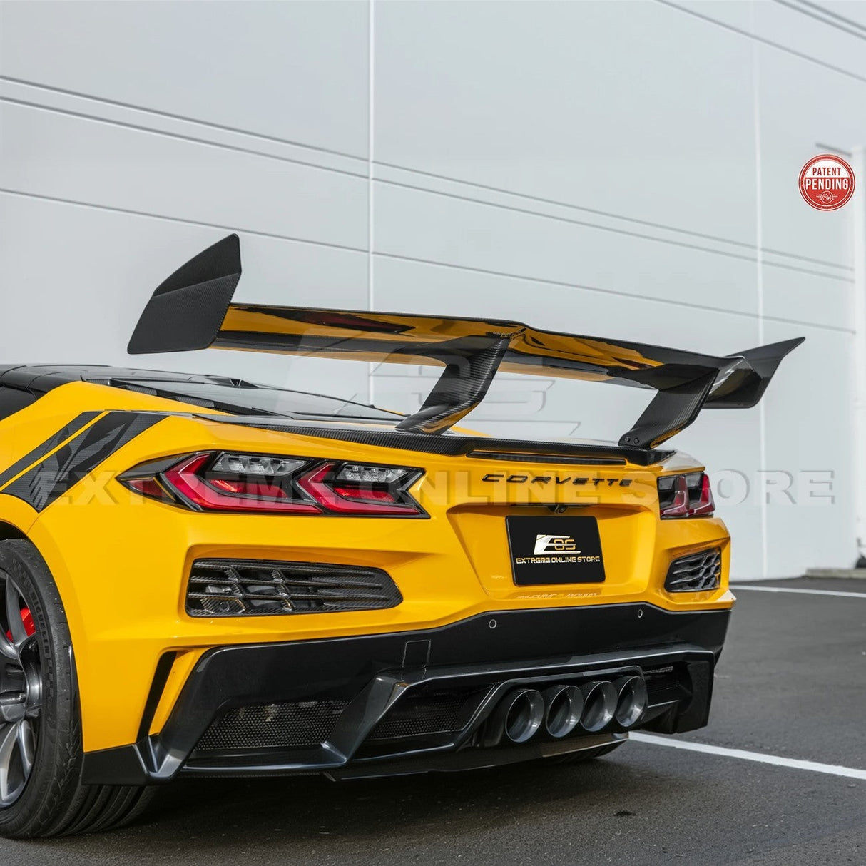 2020+ Corvette C8 ZR1 Rear High Wing For C8 Z06/E-Ray/Z51