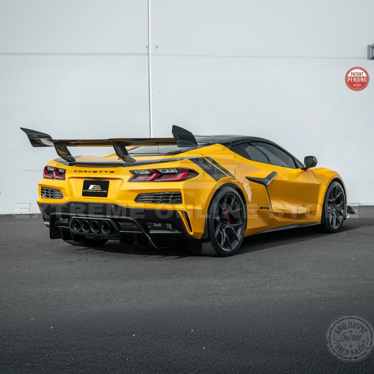 2020+ Corvette C8 ZR1 Rear High Wing For C8 Z06/E-Ray/Z51