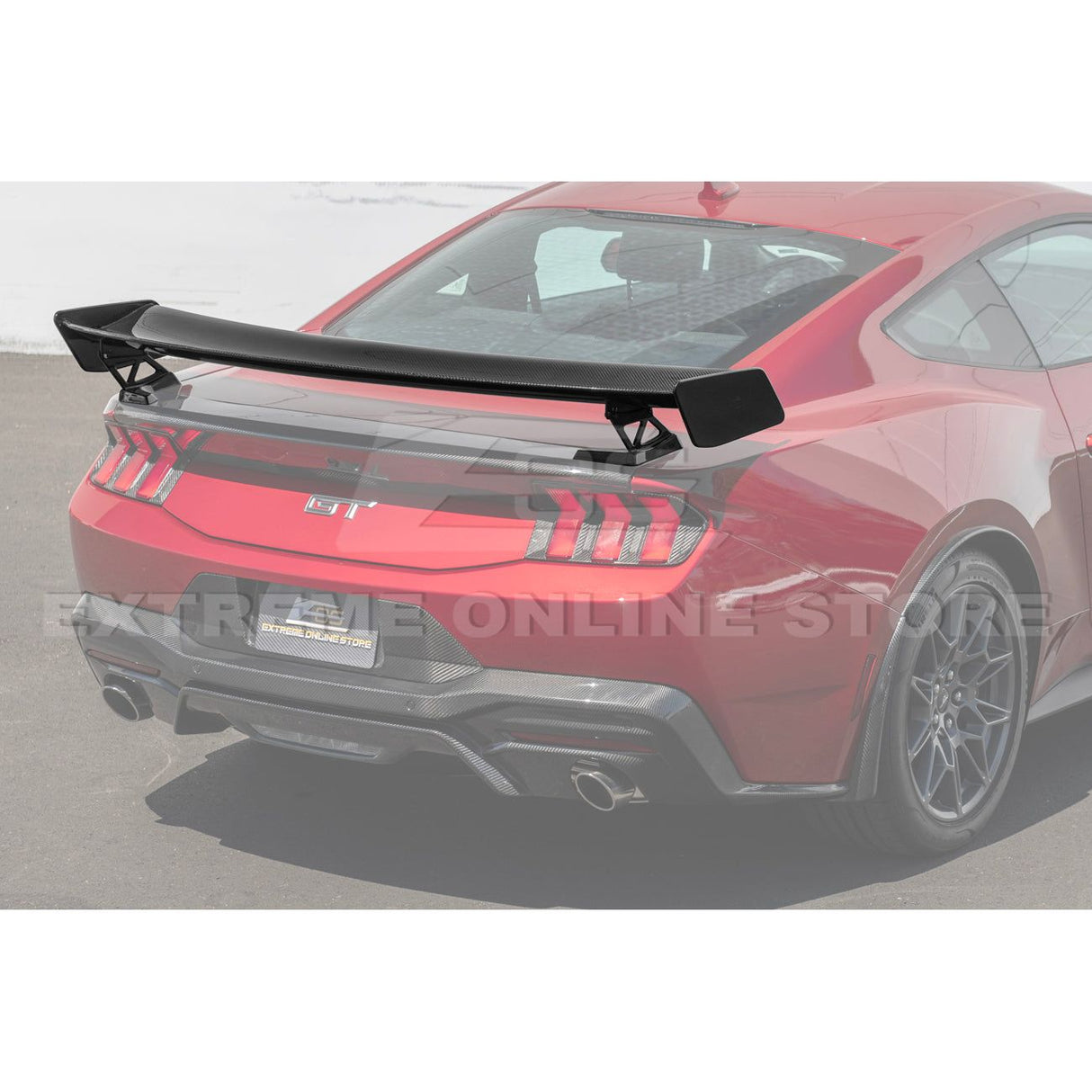 2024+ Ford Mustang - GT500 Rear High Wing Spoiler