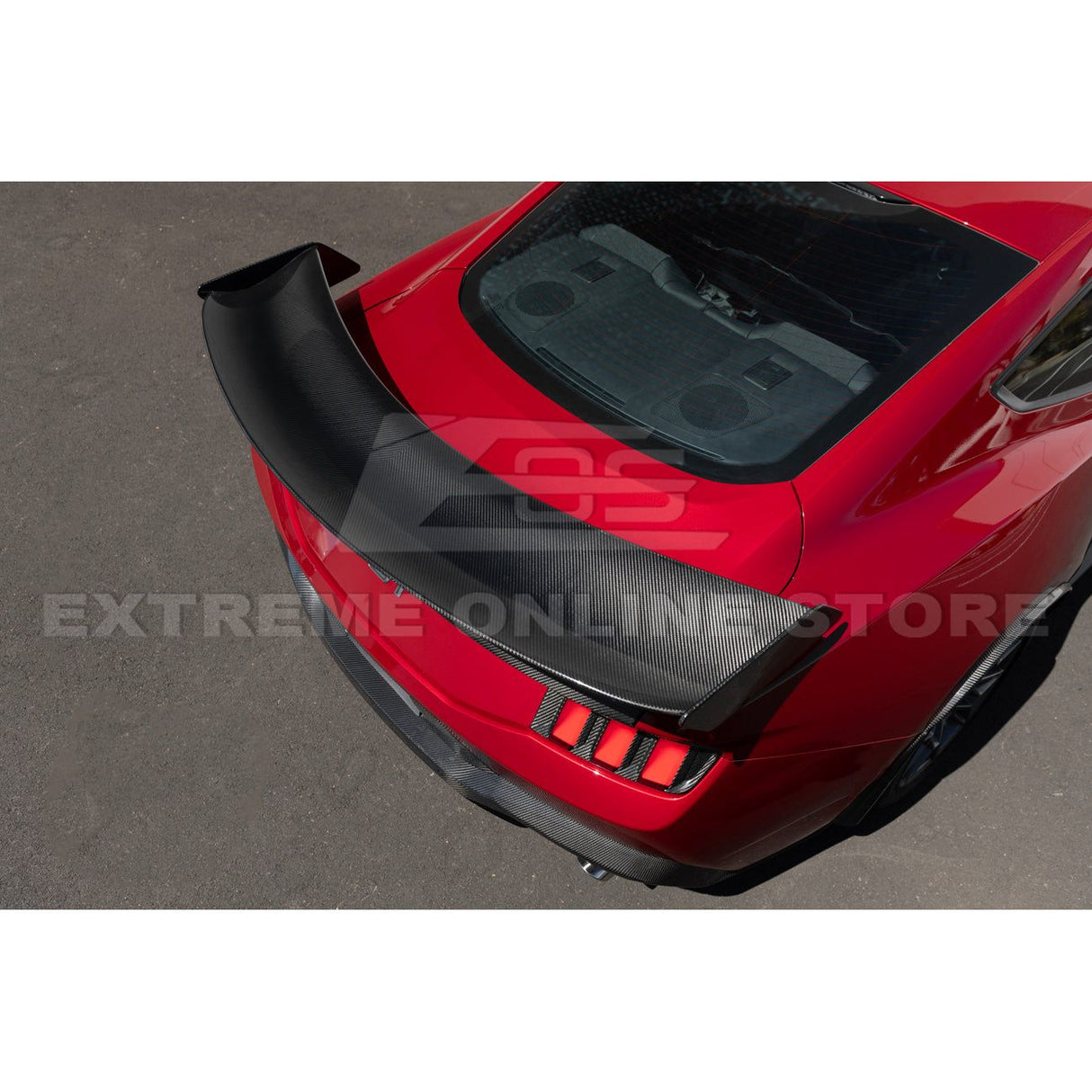 2024+ Ford Mustang - GT500 Rear High Wing Spoiler