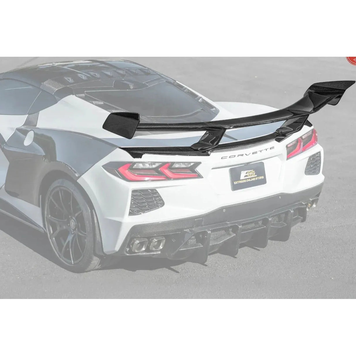 2020+ Corvette C8 ZR1 Rear High Wing For C8 Z06/E-Ray/Z51
