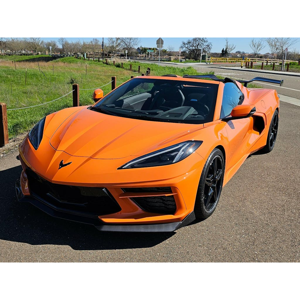 2020+ Chevrolet Corvette C8 - Z07 Style High Wing Dry Carbon