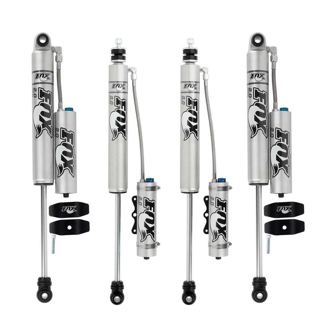 2013-2018 Mercedes Benz G63 - Fox 2.0 Performance Series w/ CD Reservoir Shocks - 0-2"