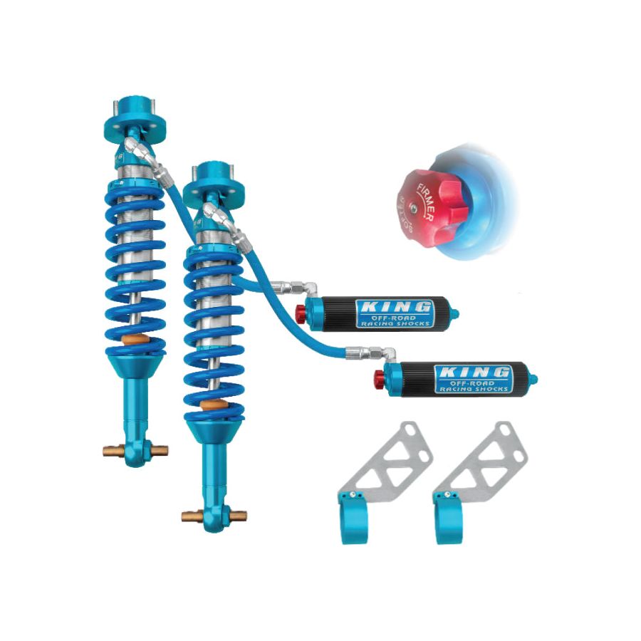 2021+ Ford Bronco - King Shocks Front and Rear Set - WITH Adjusters