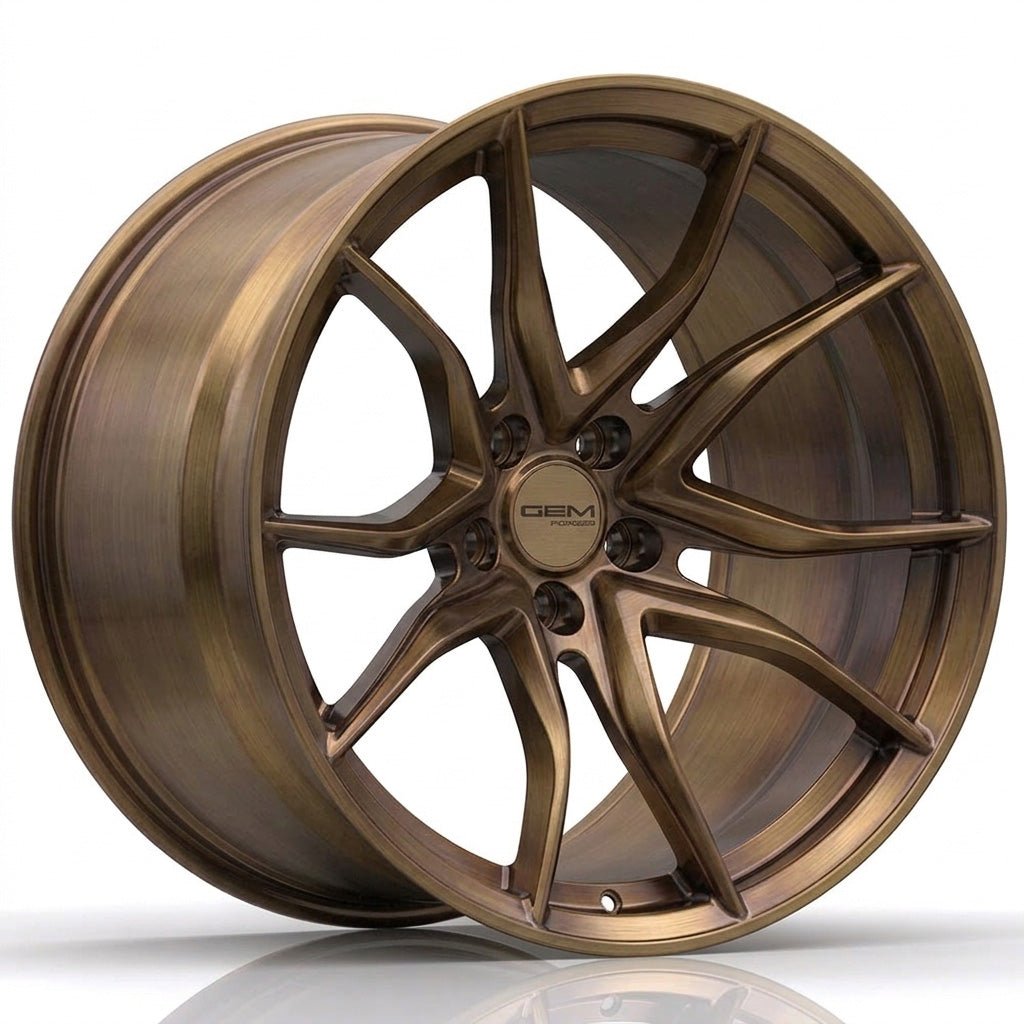 GEM Forged C8G Billet 6061-T6 Mono block wheels