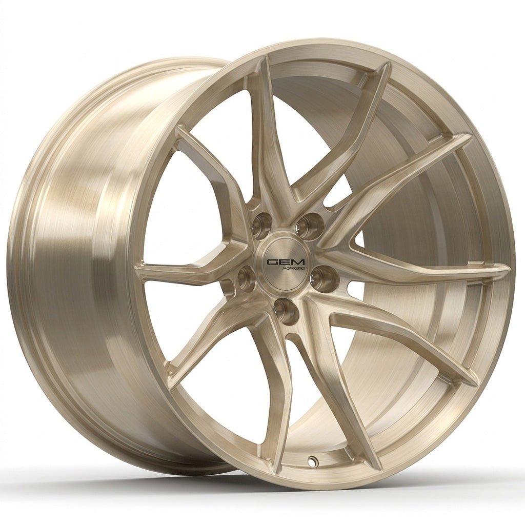 GEM Forged C8G Billet 6061-T6 Mono block wheels