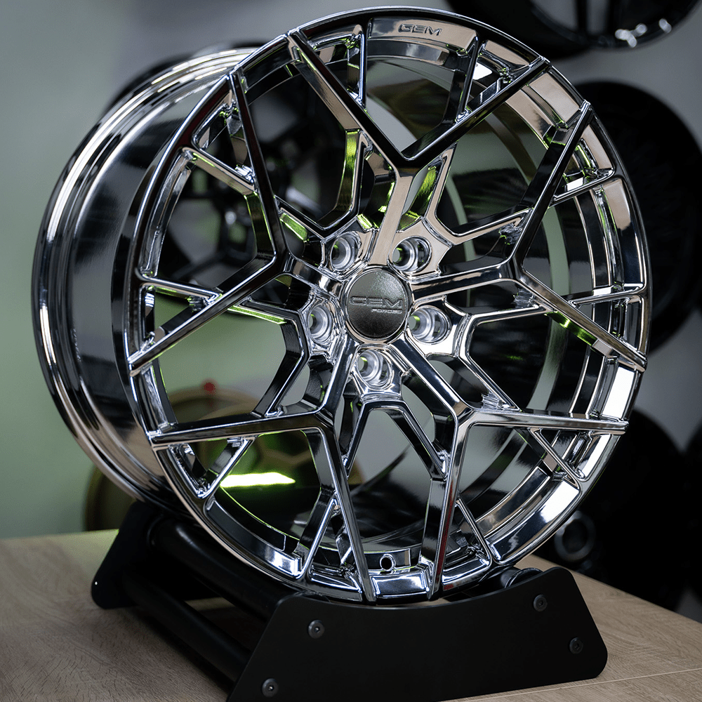 GEM Forged GZR C8 ZR1 Style Billet 6061-T6 Mono block wheels