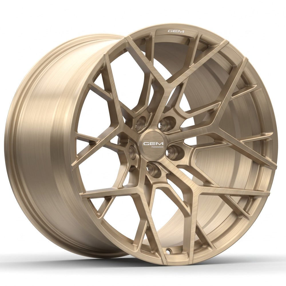GEM Forged GZR C8 ZR1 Style Billet 6061-T6 Mono block wheels