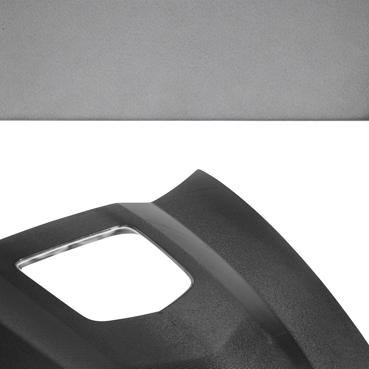 Corvette C6 Carbon Fiber ZR1 Style Replacement Hood Panel Cover Carbon Fiber HOOD-1209-BKCF