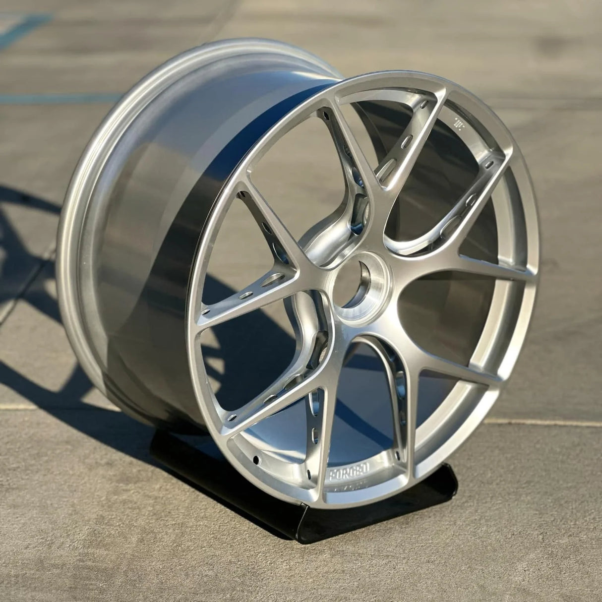 BBS FI-R Evo 20x9.5 / CL / ET44 / CB84 - Diamond Silver Wheel (Porsche 992 Turbo S / GT3)