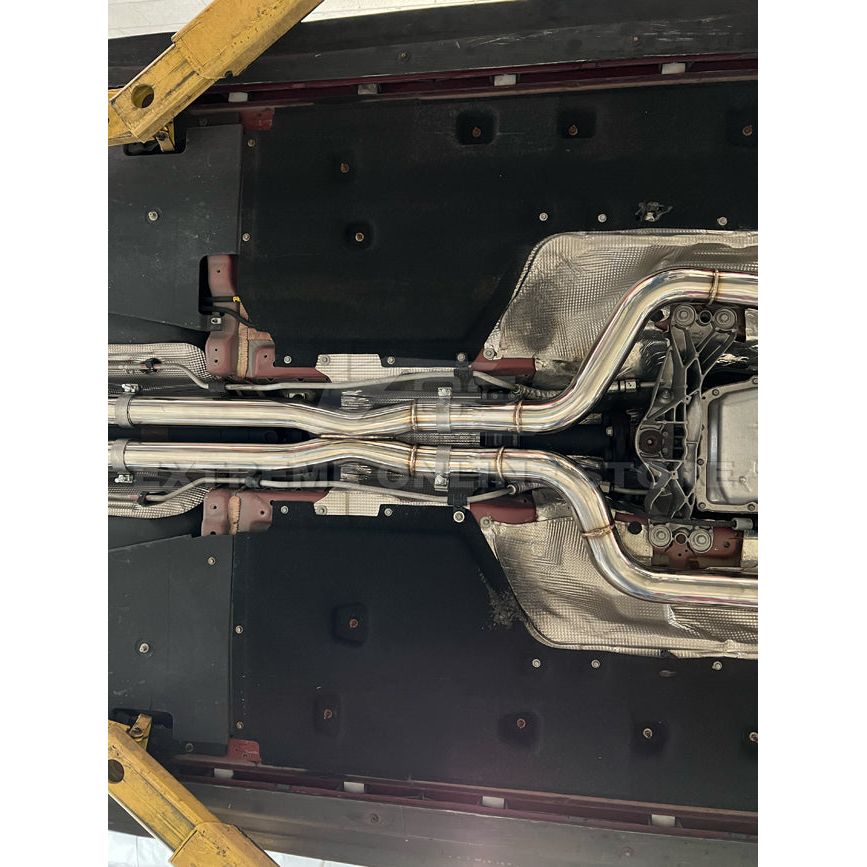 2016-2019 Cadillac CTS-V Muffler Resonated Cat Back Exhaust