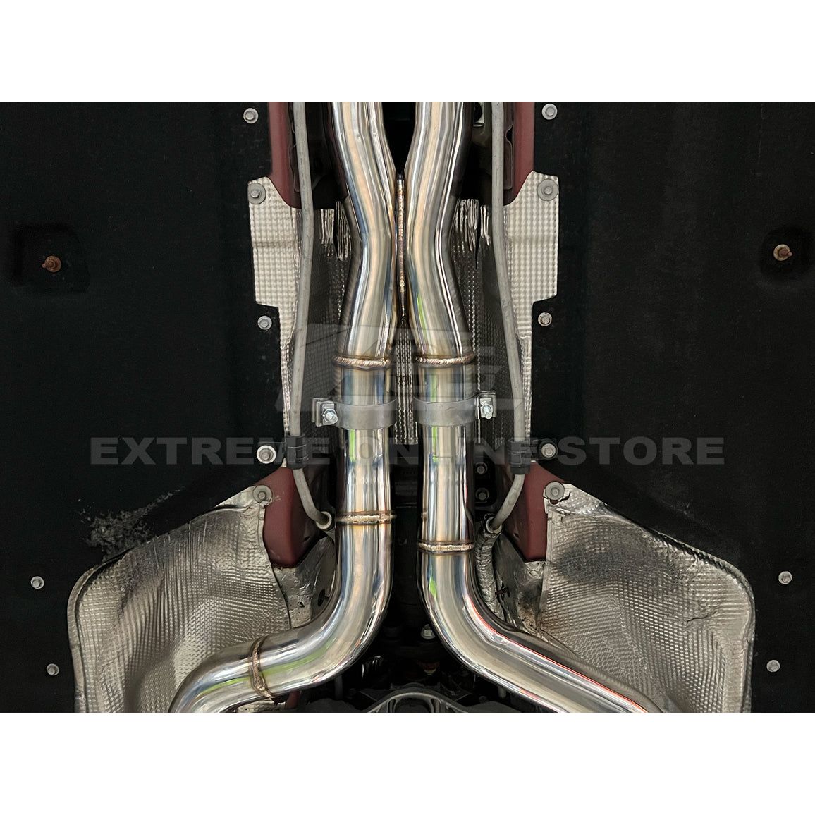 2016-2019 Cadillac CTS-V Muffler Resonated Cat Back Exhaust