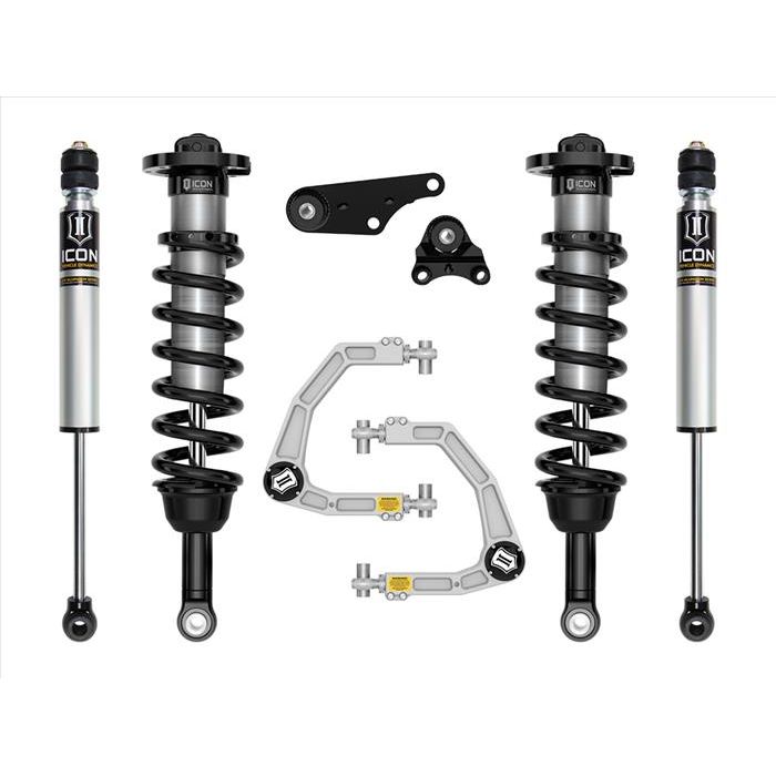 ICON 2024+ Toyota Tacoma 1.25in-3in Stage 2 Suspension System - Billet