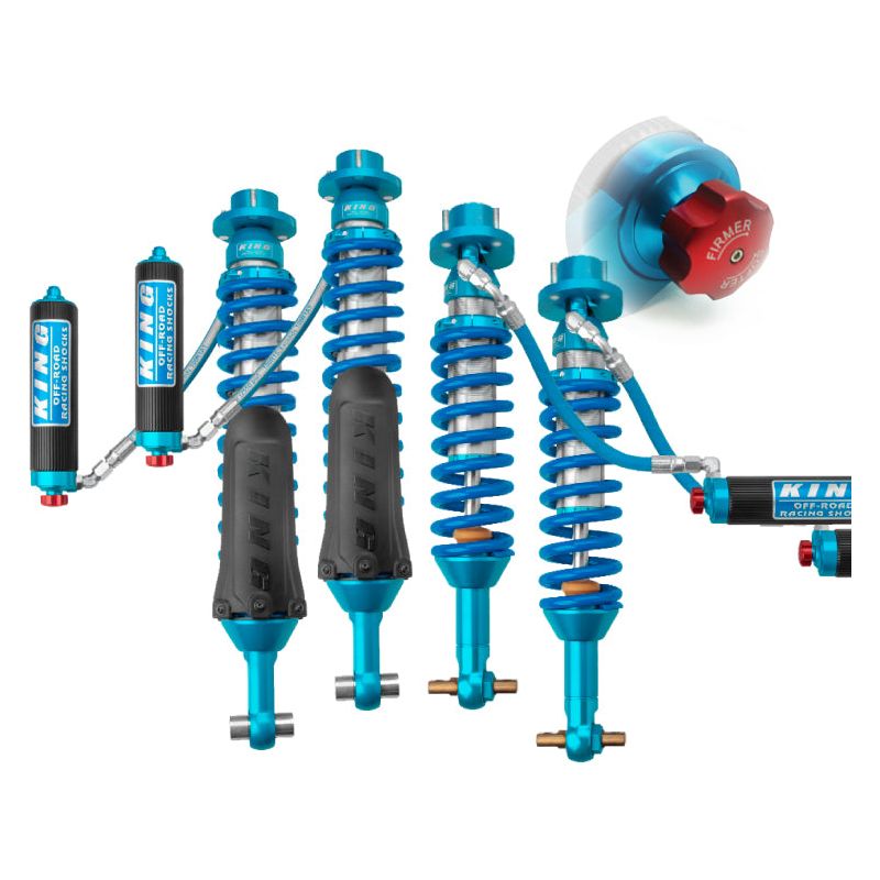 2021+ Ford Bronco - King Shocks Front and Rear Set - WITH Adjusters