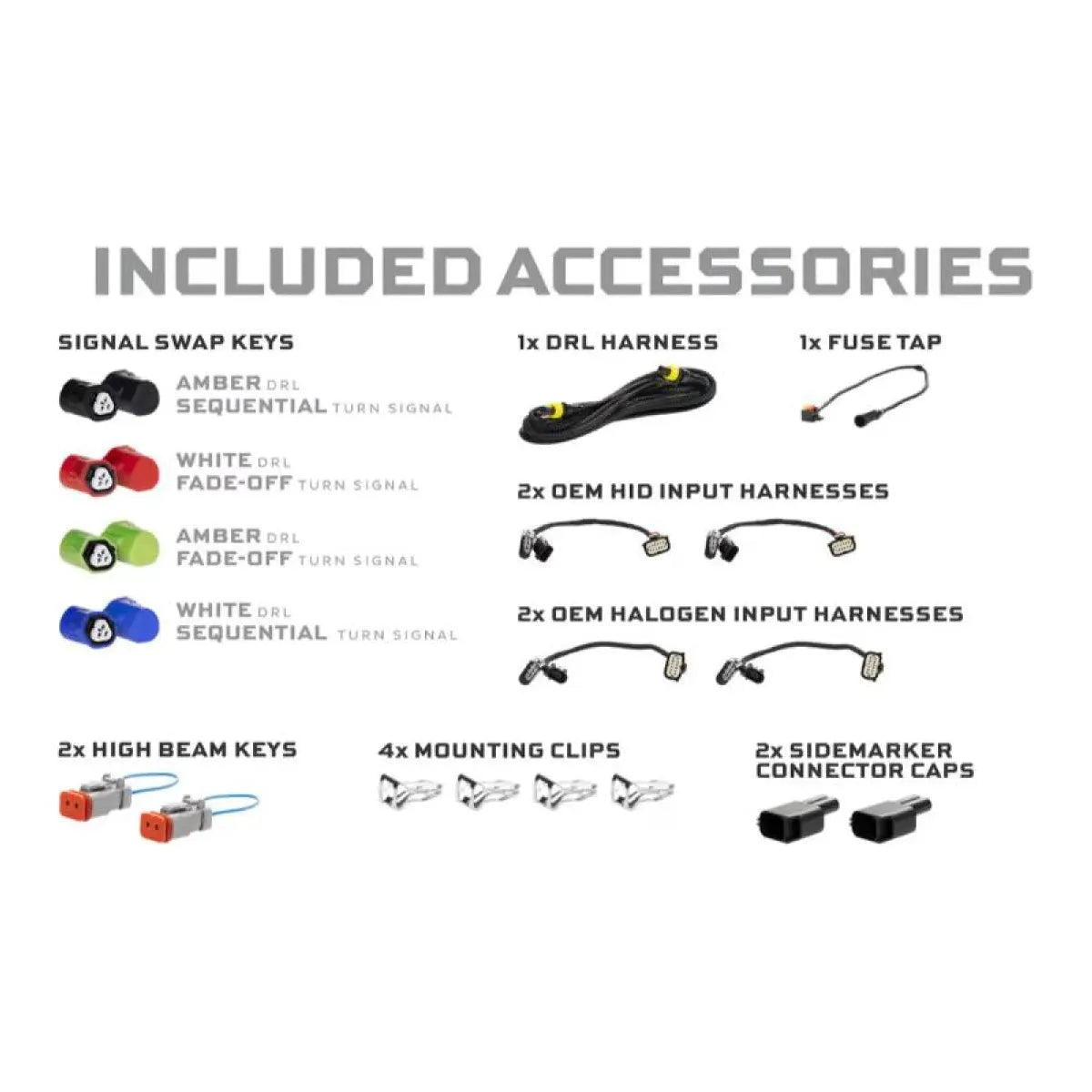 Morimoto 2009-2014 Ford F150 - EVO Hybrid LED Headlight Set