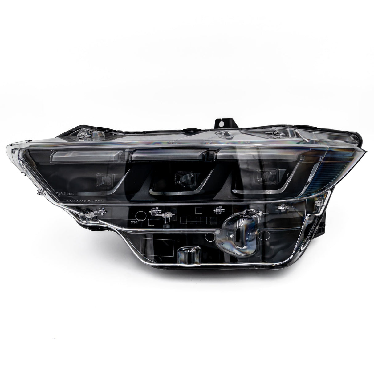 2024+ Ford Mustang S650 Headlights With Gloss Black Housing (Pair)