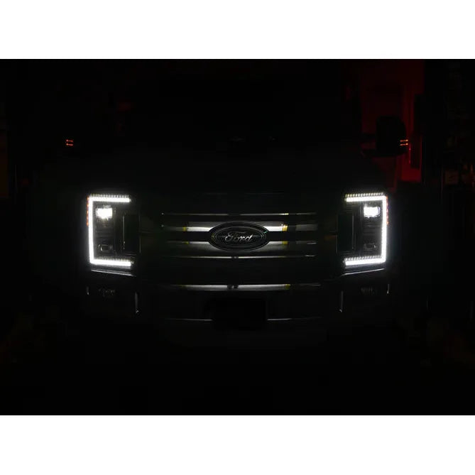Morimoto - 2017-2019 Ford F250 - Hybrid LED Headlights Pair ASM