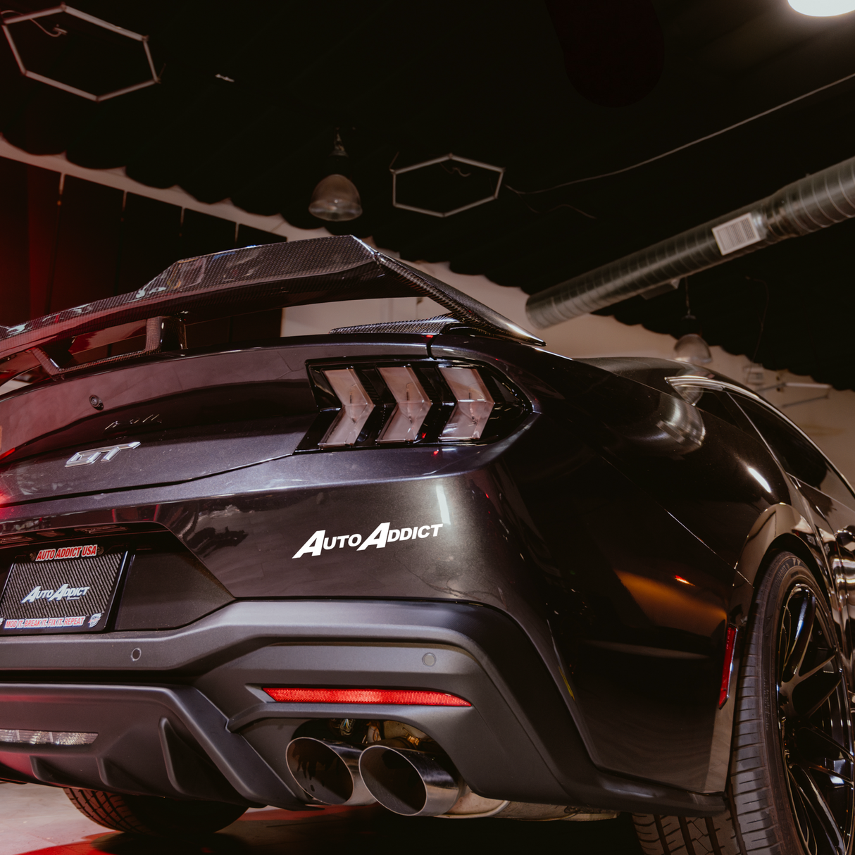 2024+ Ford Mustang S650 Euro Style Taillights Amber Turn Signal Sequential