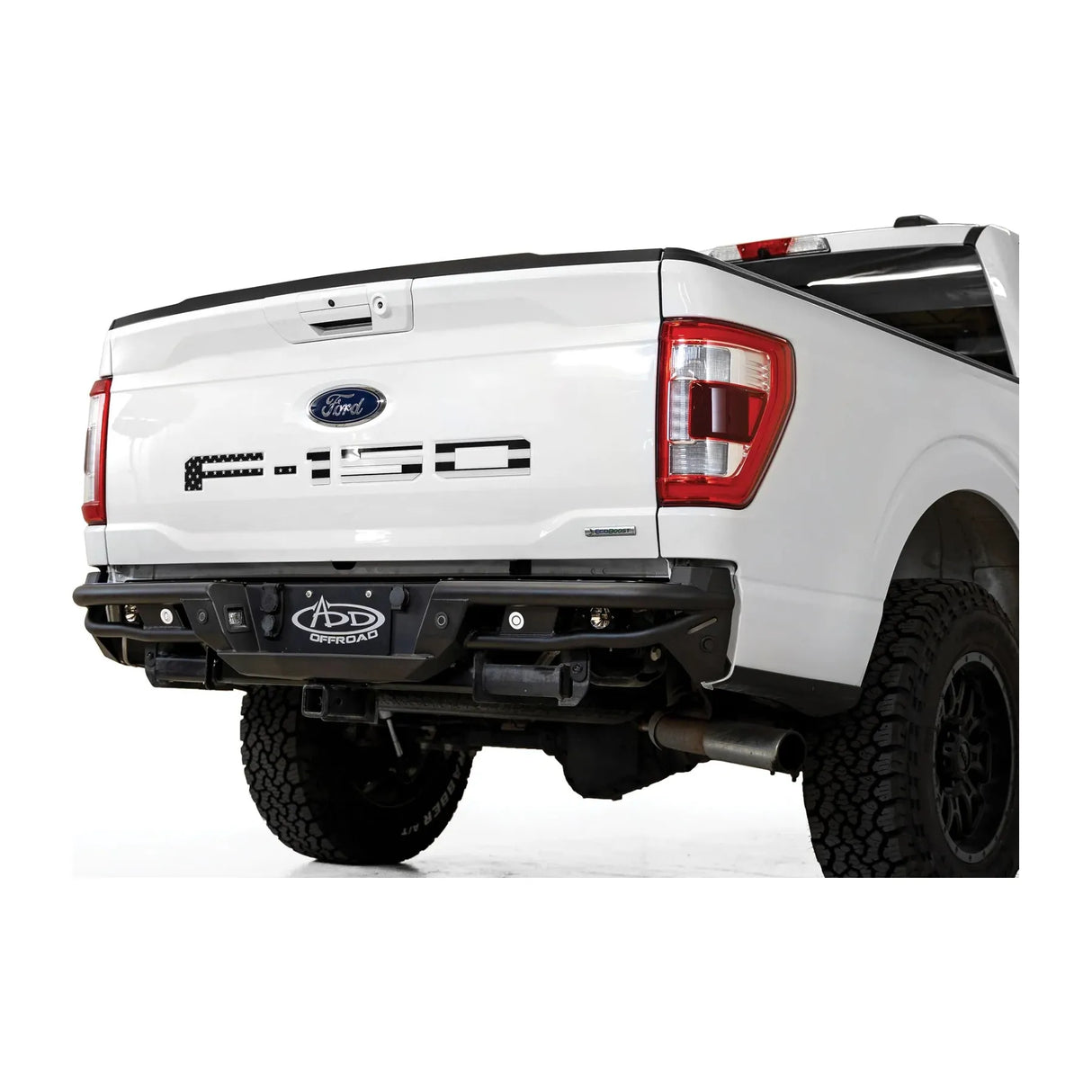 Addictive Desert Designs 21-23 Ford F-150 PRO Bolt-On Rear Bumper w/ Back-up Sensor Cutouts