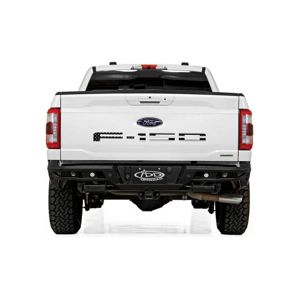 Addictive Desert Designs 21-23 Ford F-150 PRO Bolt-On Rear Bumper w/ Back-up Sensor Cutouts