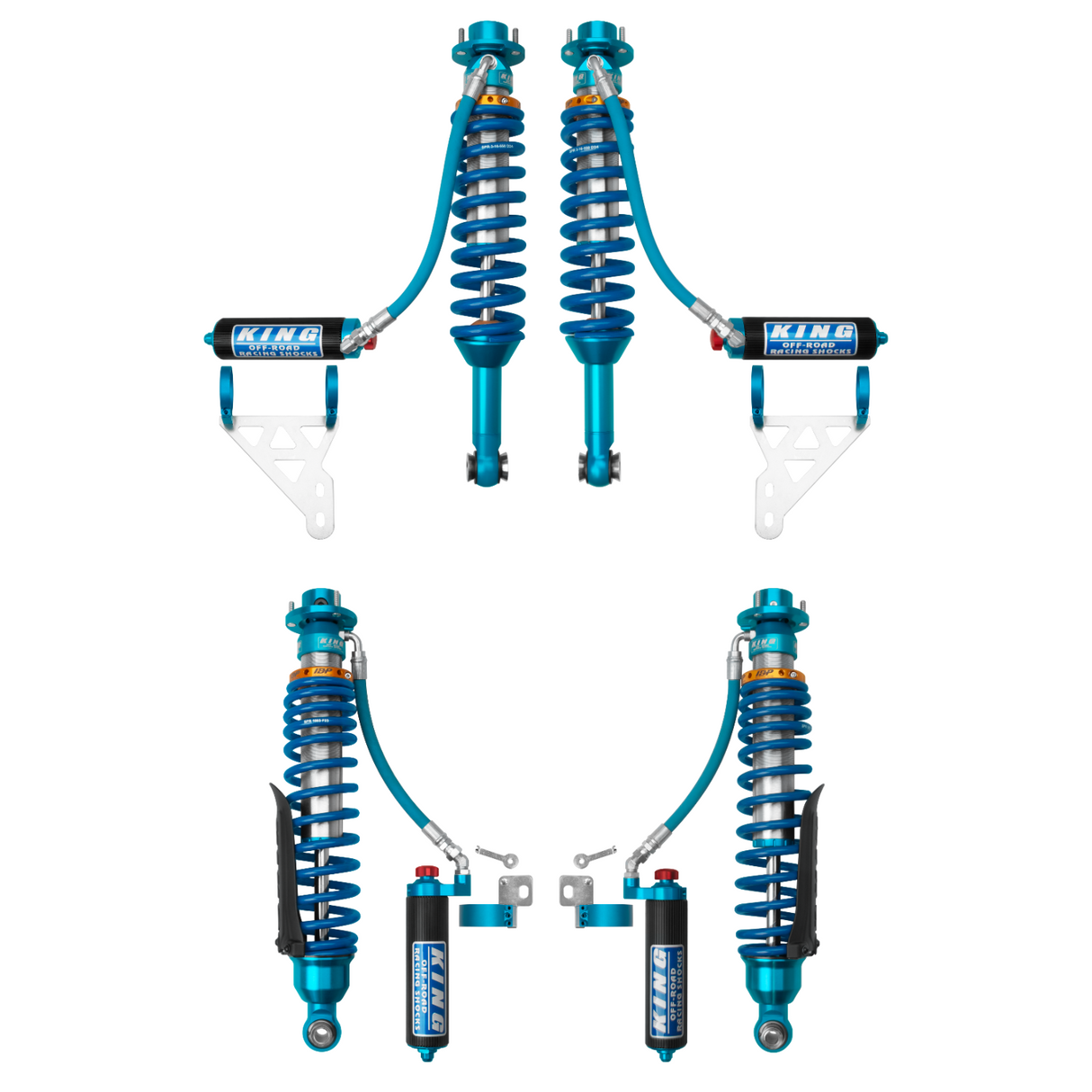 2024+ Ranger Raptor 2.5 IBP King Shocks with Compression Adjusters - Complete Package