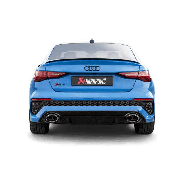 Akrapovic 2021+ Audi RS 3 (8Y) Sedan Evolution Line Exhaust (Titanium)