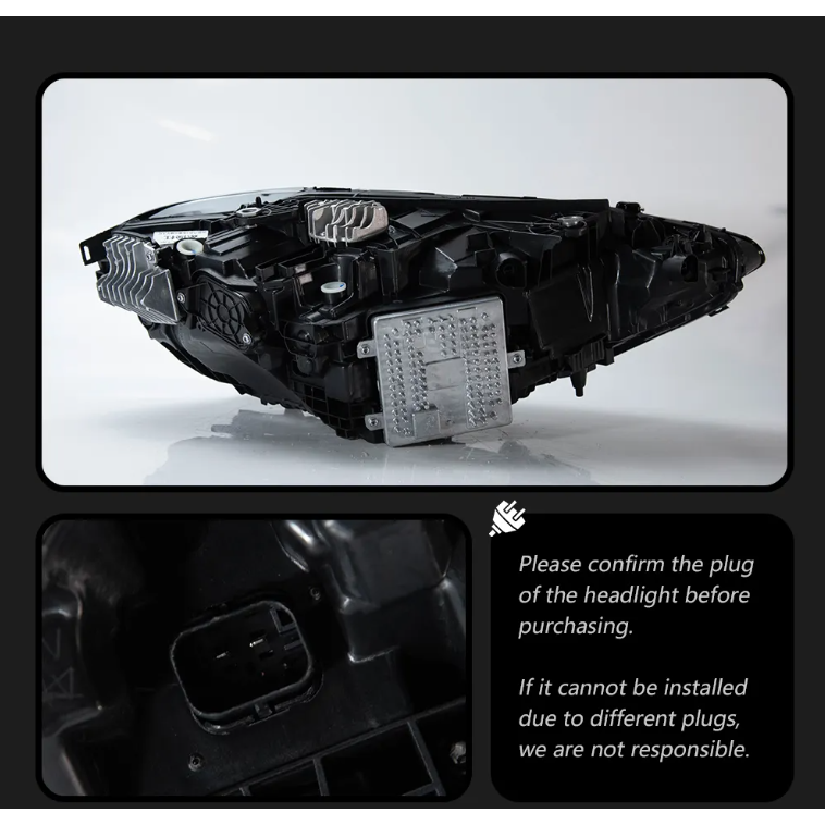 BMW 3/4 Series & M3/M4 G8X Snake Eyes Headlight Upgrade Plug & Play