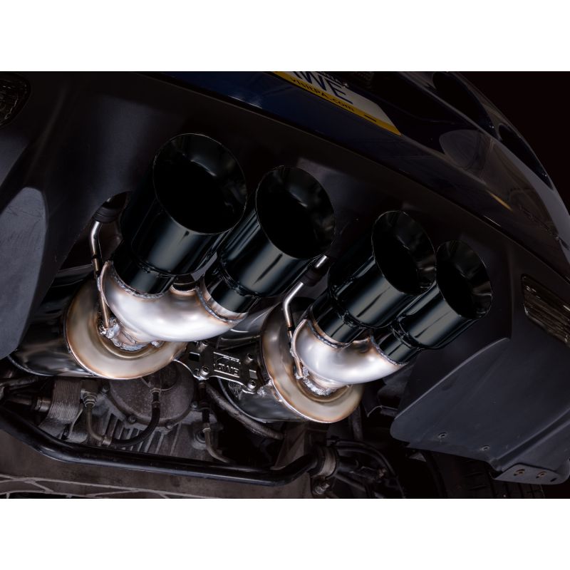 AWE Tuning C6 Chevrolet Corvette Z06/ZR1 Touring Edition Axle-back Exhaust w/ Diamond Black Tips