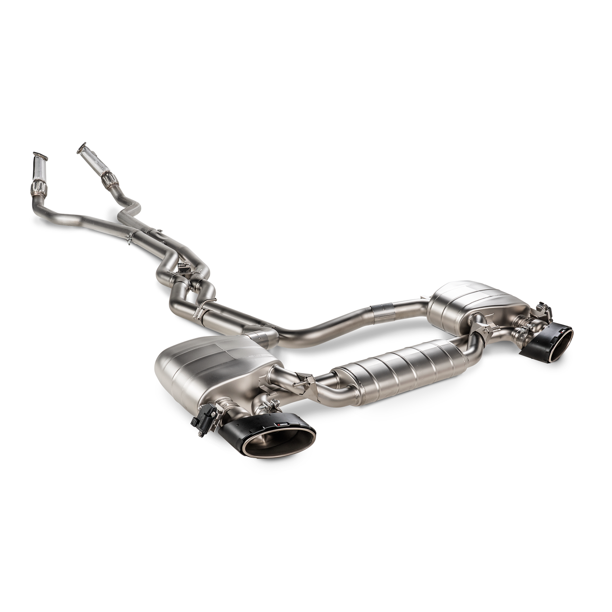 Akrapovic - 2023 Audi RS6 Performance Avant (C8) Evolution Line Cat Back (Titanium) (Req Link Pipe Set)