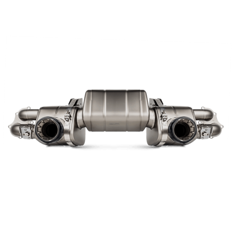 Akrapovic 2020+ Porsche Cayman GT4 (718) Slip-On Race Line (Titanium) (Req Tips / Option 2)