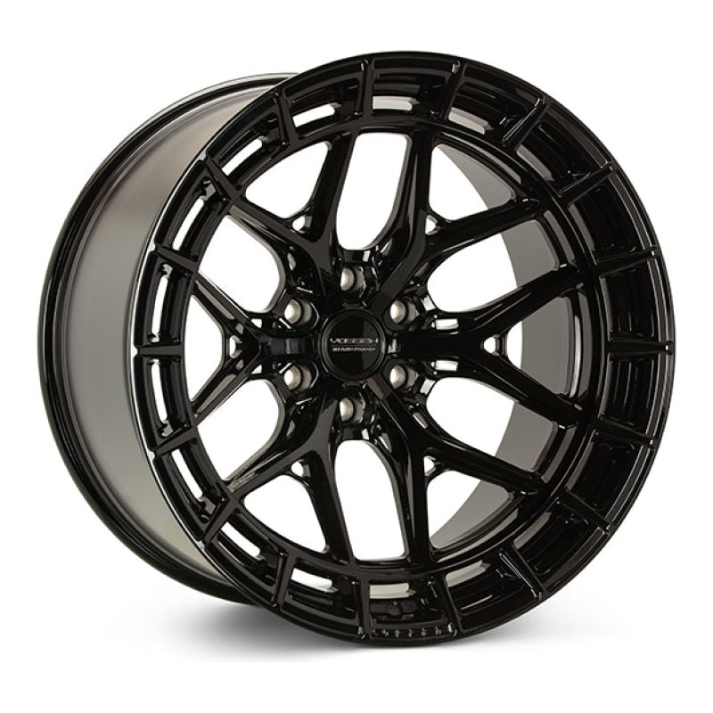 Vossen HFX-1 22x10 / 6x139.7 BP / ET-18 / 106.1 CB / Super Deep - Gloss Black Wheel