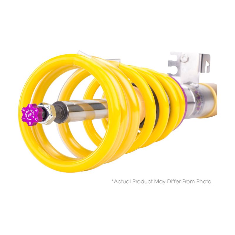KW Coilover Kit V3 2012-2016 Porsche 911 (991) Carrera 2/4 S & GTS; Coupe + Convertible + Targa without PASM; with PDCC