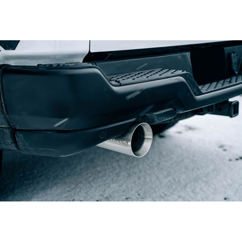 Corsa 25-26 Ram 2.5in Stainless Steel Sport Cat-back Dual Rear Exit 5.0in Polished Tip