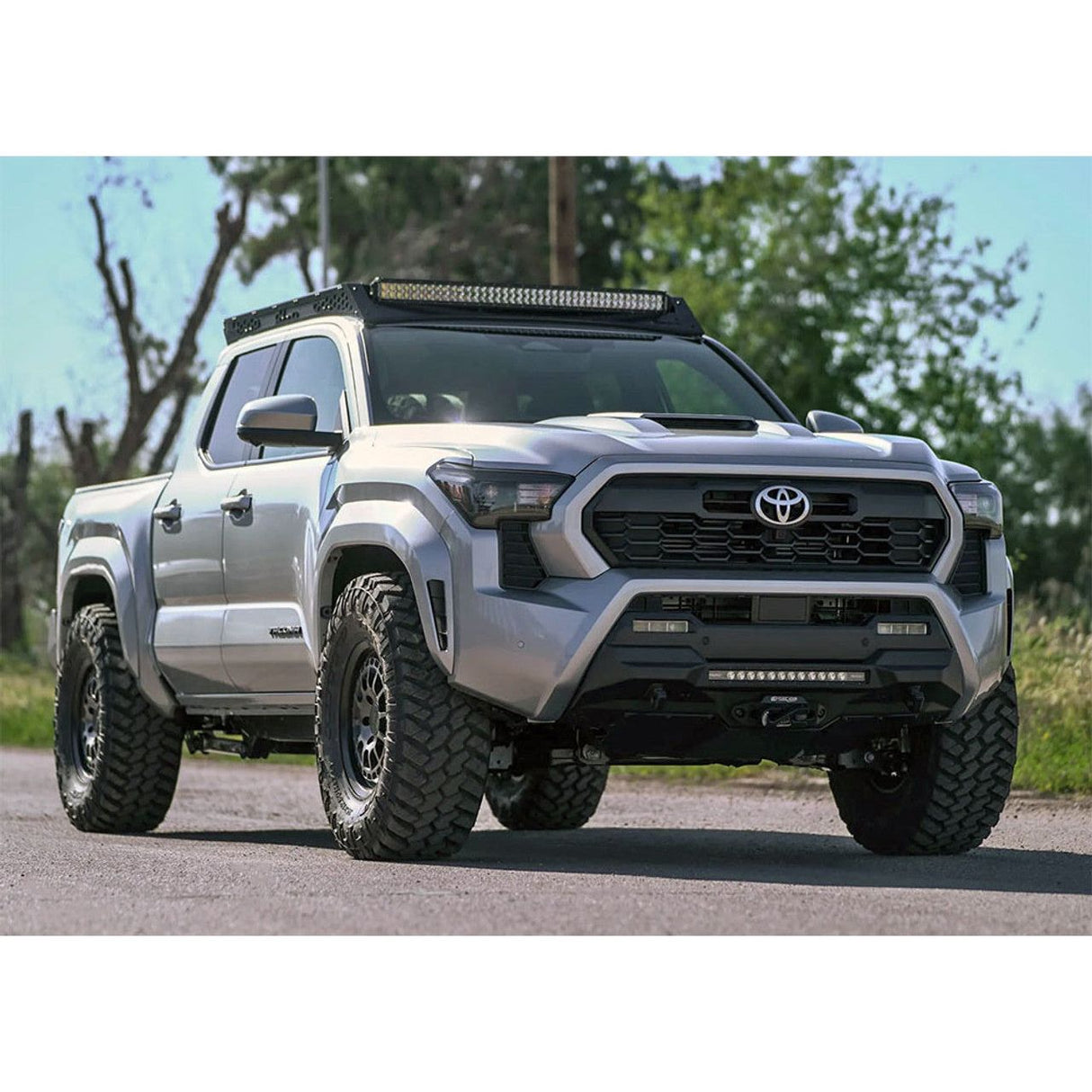 Addictive Desert Designs 2024 Toyota Tacoma Stealth Center Mount Winch Front Bumper