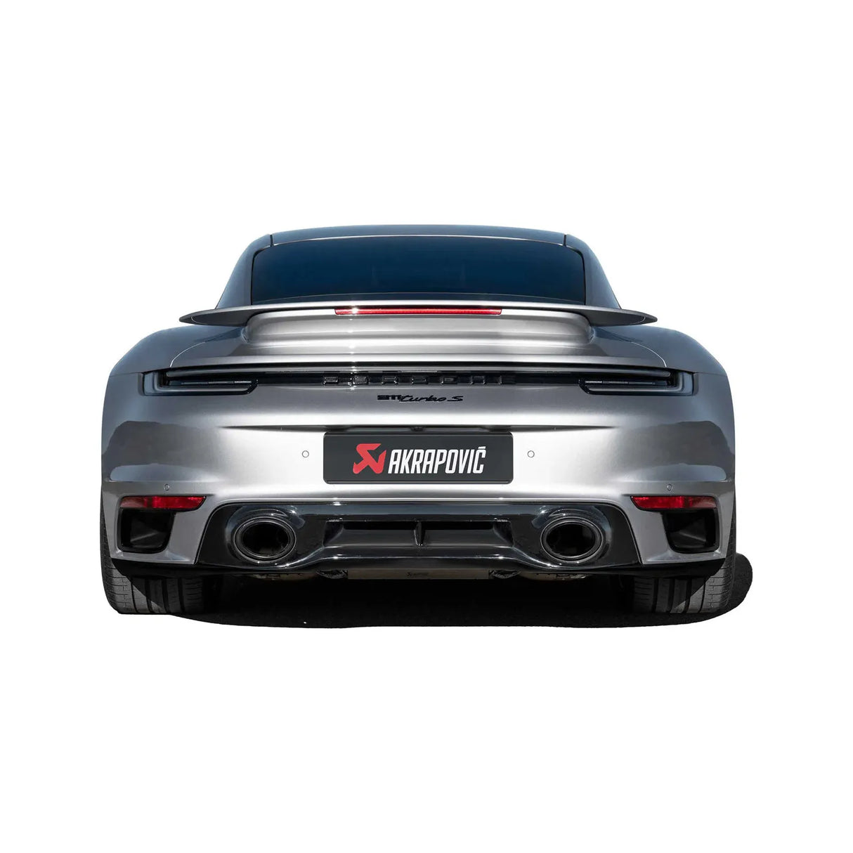 Akrapovic 2020-2024 Porsche 911 Turbo/Turbo S (992) Slip-On Race Line (Titanium) (REQUIRES TIPS)