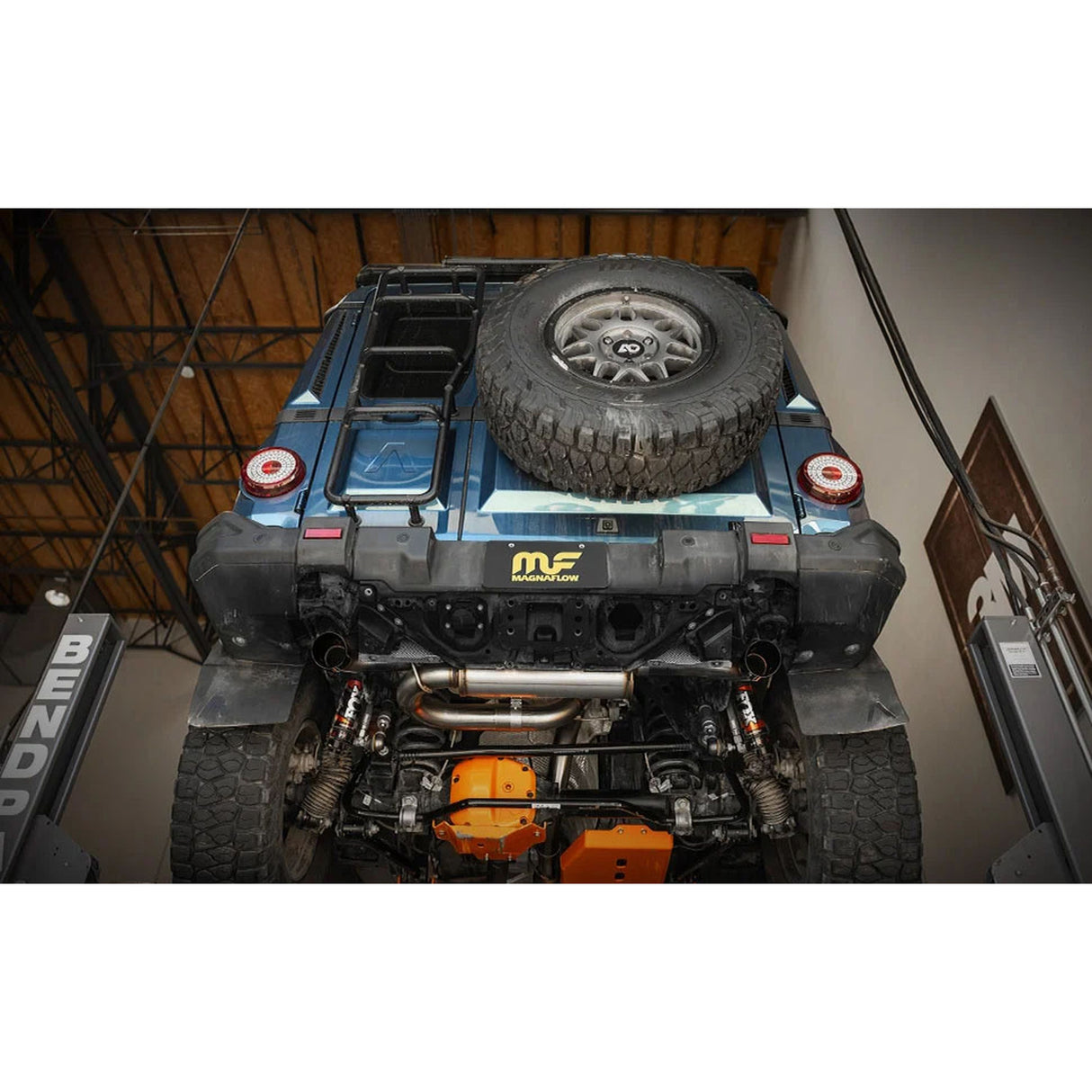 MagnaFlow 24-26 Ineos Grenadier Overland Series Black Chrome Cat-Back Performance Exhaust System