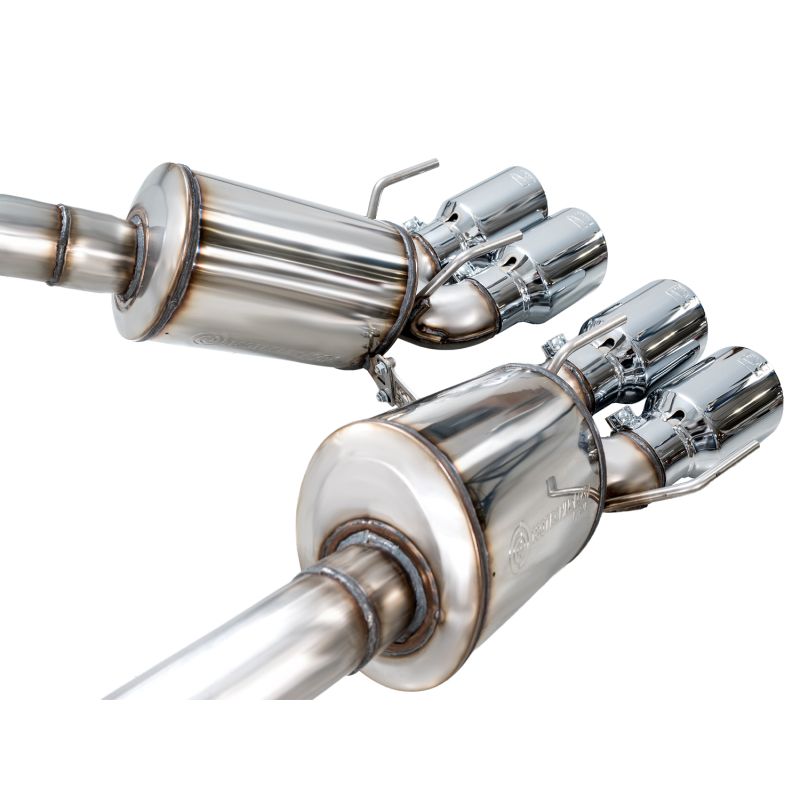 AWE Tuning C6 Chevrolet Corvette Z06/ZR1 Touring Edition Axle-back Exhaust w/ Chrome Silver Tips