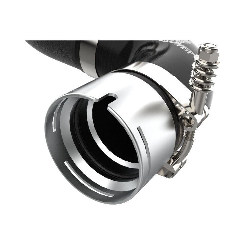 AFE 2018-2023 Kia Stinger V6-3.3L BladeRunner Alum Hot/Cold Charge Pipe Kit Black