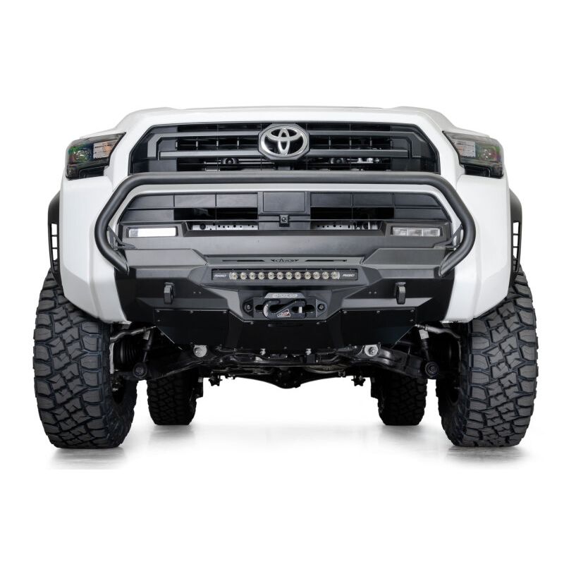 Addictive Desert Designs 2025+ Toyota 4Runner Stealth Center Mount Front Bumper w/ Top Hoop