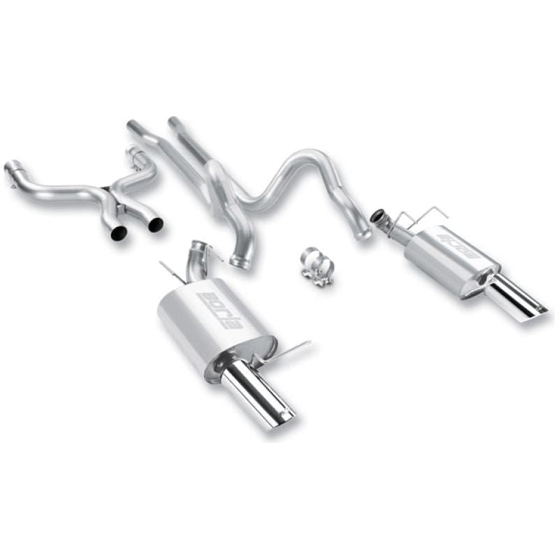 Borla 2011-2012 Mustang GT 5.0L 8cyl 6spd RWD Agressive ATAK Catback Exhaust