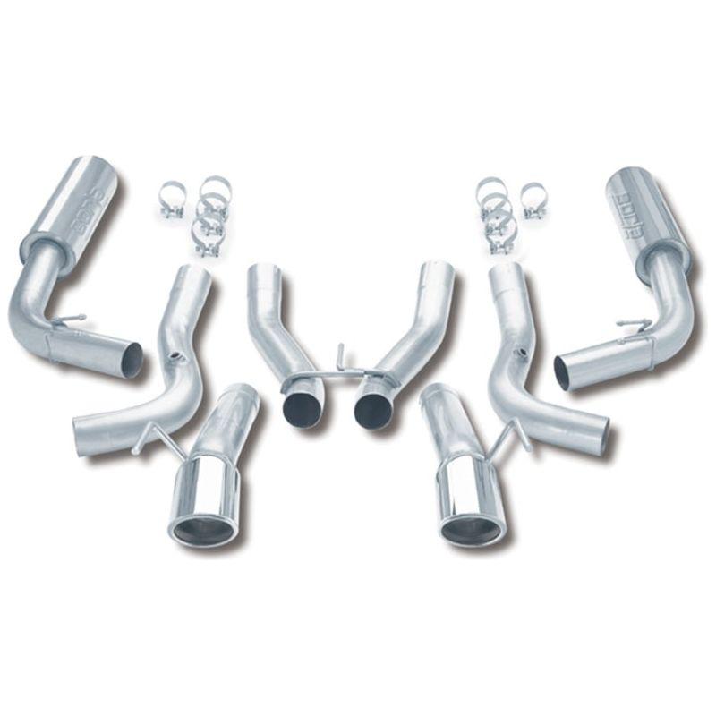 1996-2002 Dodge Viper RT/10 Cat-Back Exhaust System S-Type Borla