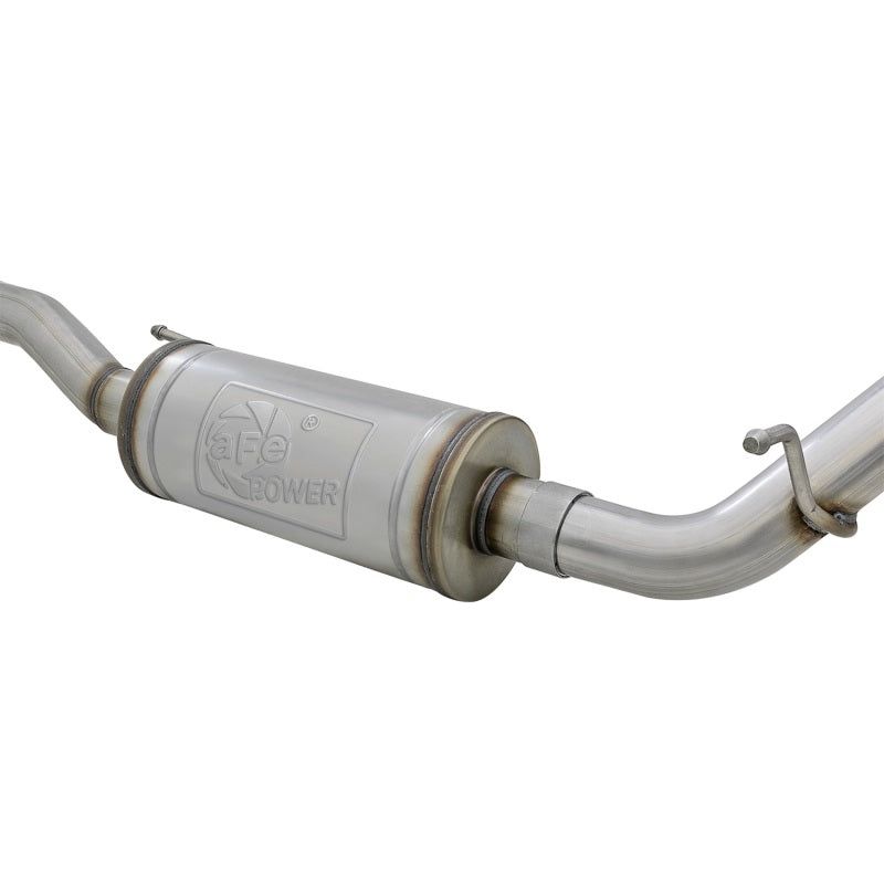 aFe Rebel Series 2.5in 409 SS Cat-Back Exhaust w/ Black Tips 2007+ Jeep Wrangler (JK) V6 3.6L/3.8L