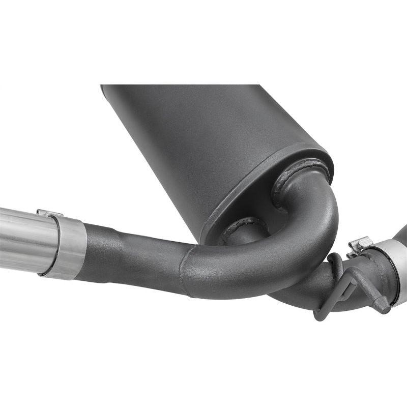 aFe Rebel Series 2.5in 409 SS Cat-Back Exhaust w/ Black Tips 2007+ Jeep Wrangler (JK) V6 3.6L/3.8L