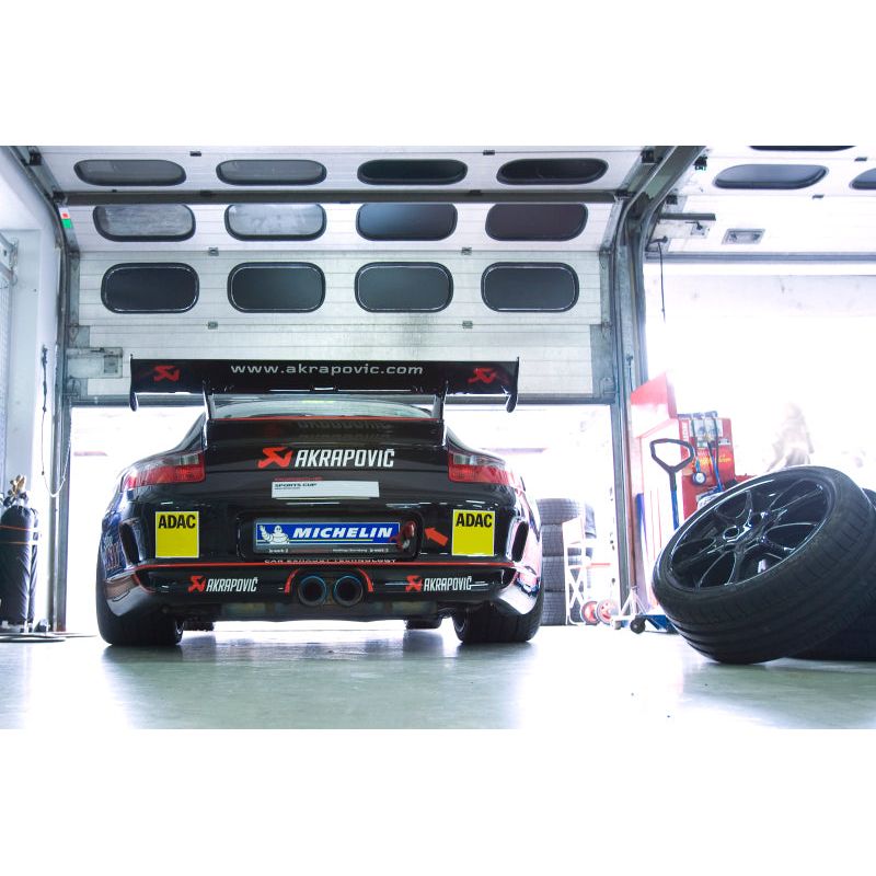 Akrapovic 14-17 Porsche 911 GT3 (991) Slip-On Line (Titanium) (Req. Tips)