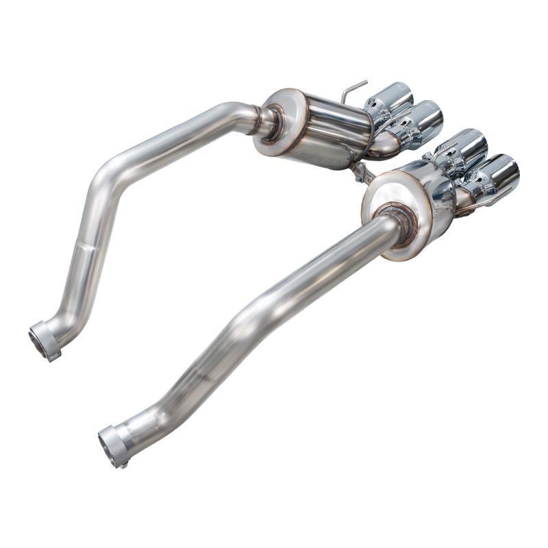 AWE Tuning C6 Chevrolet Corvette Z06/ZR1 Touring Edition Axle-back Exhaust w/ Chrome Silver Tips