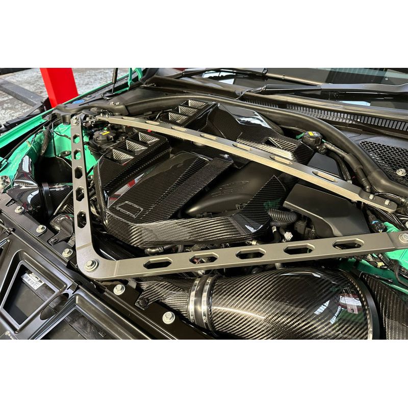 CSF BMW M2/M3/M4 S58 Comp & Non-Comp (G8X) Charge-Air Cooler Manifold - Thermal Dispersion Black