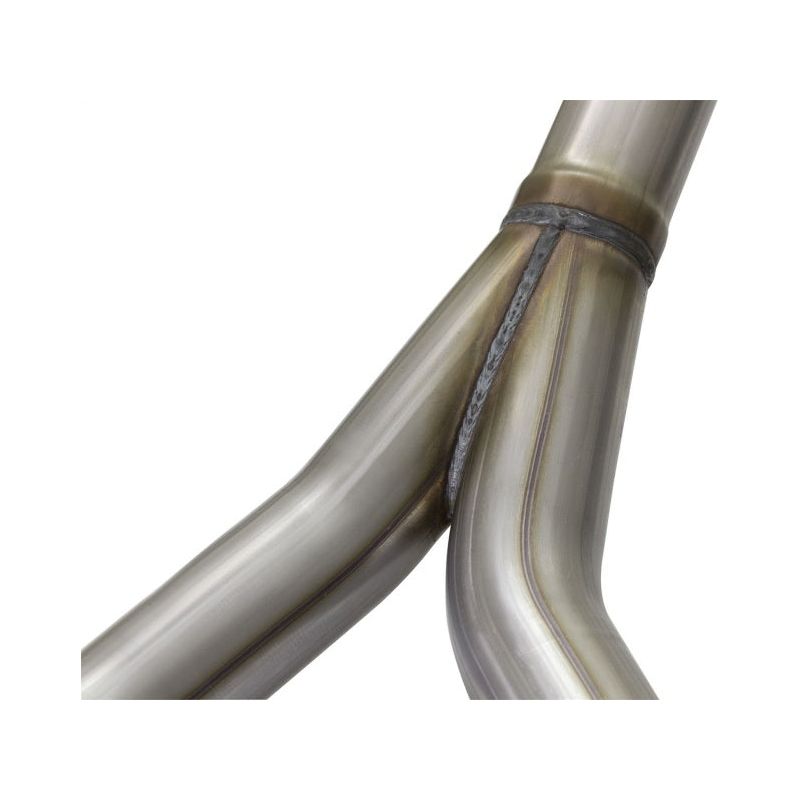 aFe Rebel Series CB 2.5in Dual Center Exit SS Exhaust w/ Black Tips 07-15 Jeep Wrangler 3.6L/3.8L V6