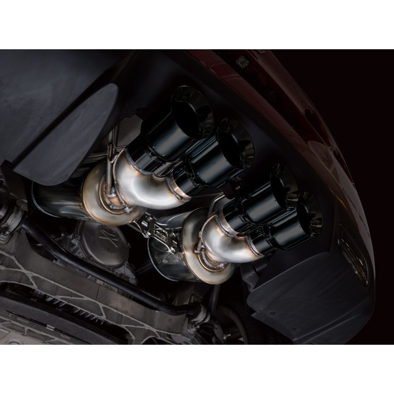 AWE Tuning 09-13 Chevrolet Corvette 6.2L Touring Edition Axle-back Exhaust w/ Diamond Black Tips